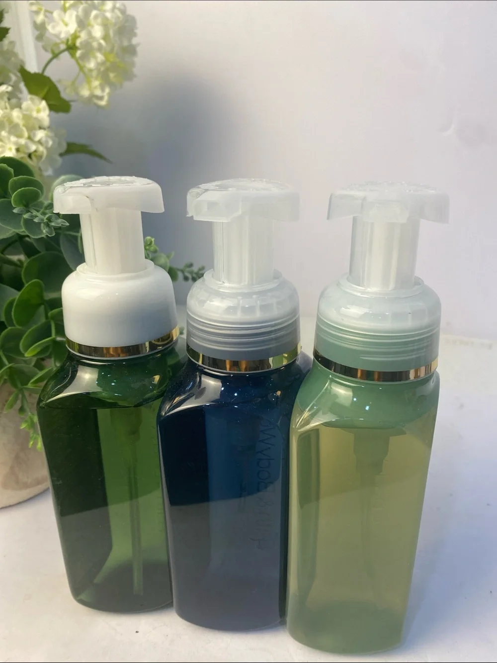 Assorted White Barn BBW 3-New Gentle Foaming Hand Soaps